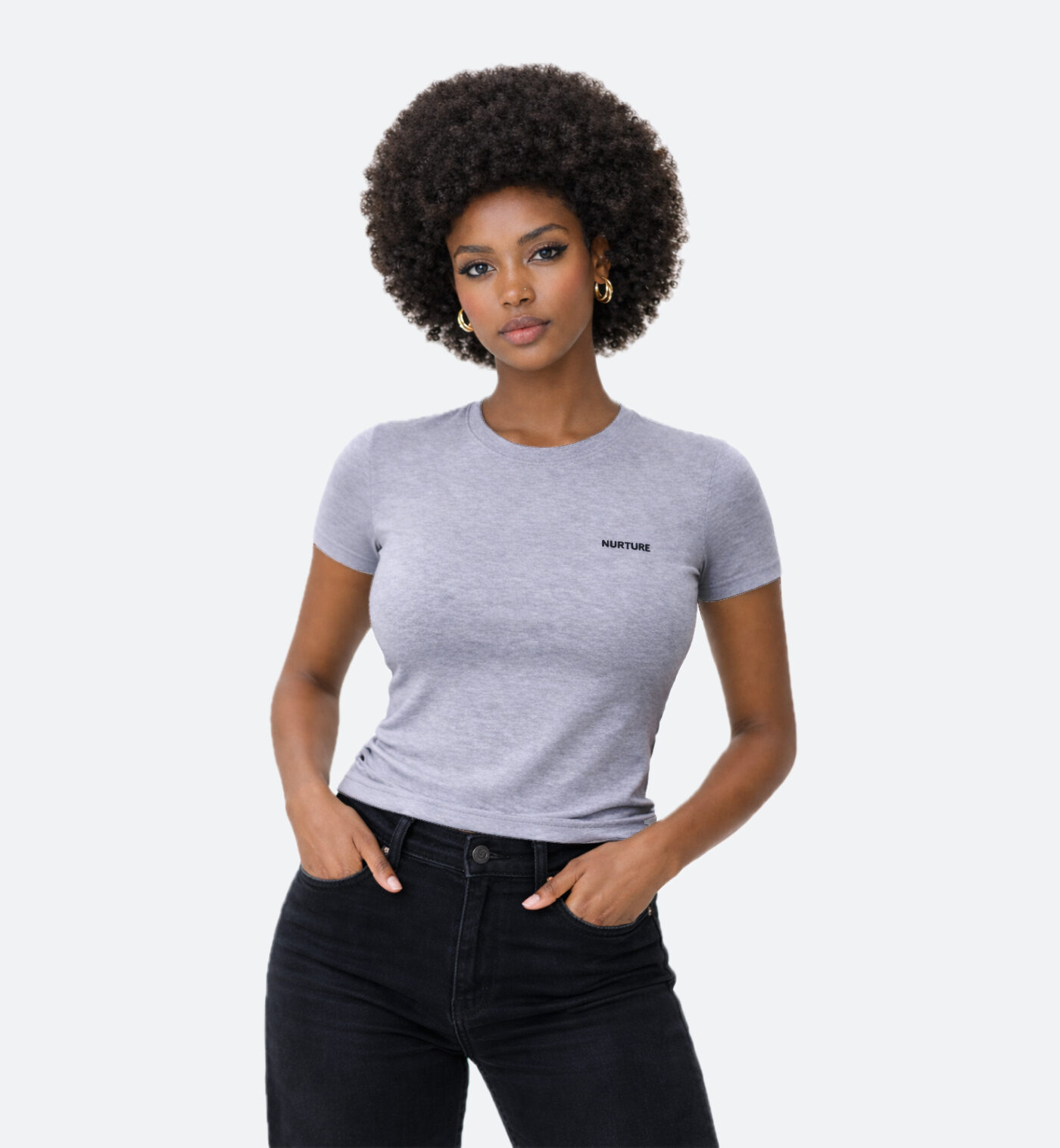 Oraganic Ash Grey Tee