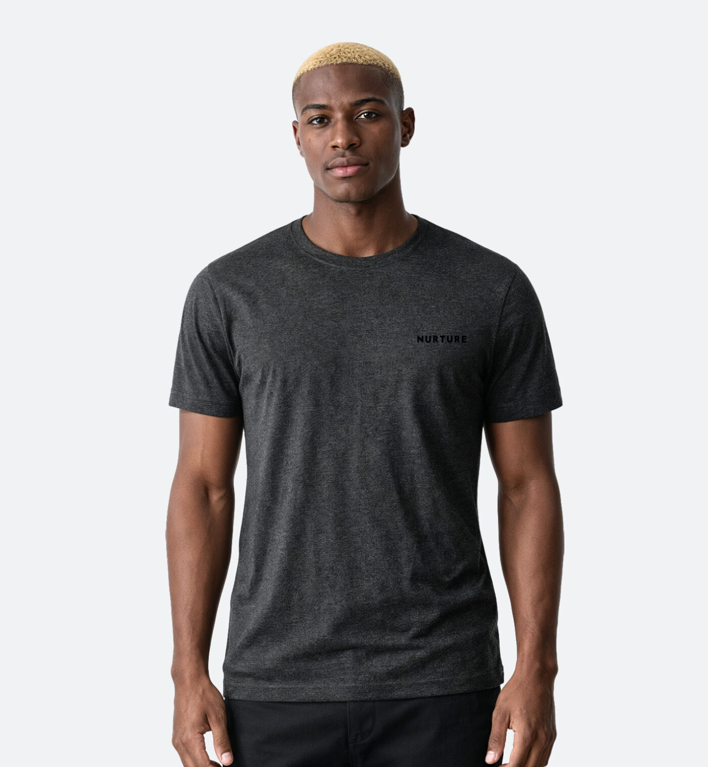 Organic Charcoal Grey Tee